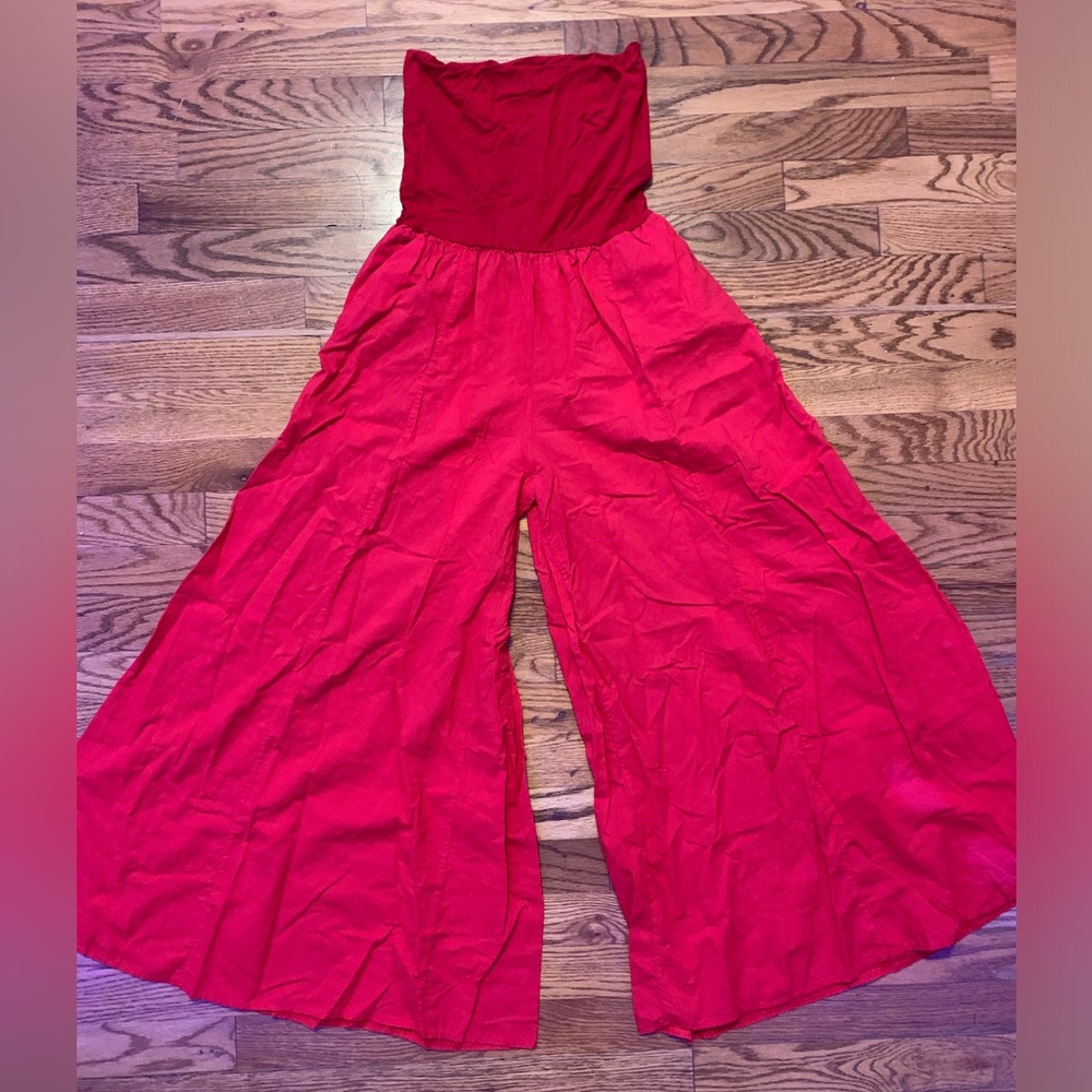 Strapless Jumpsuit